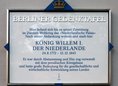 Ansicht Gedenktafel Willem I.