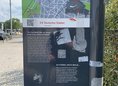 Ansicht Gedenktafel Fußballroute - 3:8 Deutsches Stadion - 2015