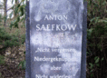 Ansicht Gedenktafel Anton Saefkow