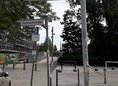 Ansicht Gedenktafel Historische Orte - Viadukt im Häuserblock - 2011