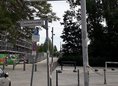 Ansicht Gedenktafel Historische Orte - Viadukt im Häuserblock - 2011
