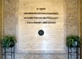 Ansicht Gedenktafel Opfer des Nationalsozialismus