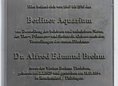 Ansicht Gedenktafel Berliner Aquarium - 1999
