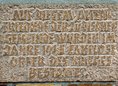 Ansicht Gedenktafel Opfer des Zweiten Weltkriegs