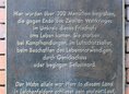 Ansicht Gedenktafel Kriegsgräberfriedhof Wilsnacker Straße - 2005