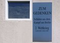Ansicht Gedenktafel Kriegsschäden - 2009