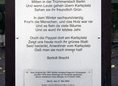 Ansicht Gedenktafel Pappel vom Karlsplatz