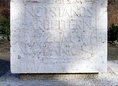 Ansicht Gedenktafel Notstandsarbeiter