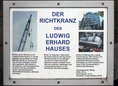 Ansicht Gedenktafel Ludwig-Erhard-Haus