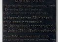 Ansicht Gedenktafel Konrad Zuse