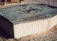 Ansicht Gedenktafel Siedlungsbau Charlottenburg-Nord
