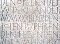 Ansicht Gedenktafel Ermordete Widerstandskämpferinnen und … - 1958