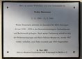 Ansicht Gedenktafel Walter Husemann - 1959
