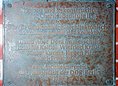 Ansicht Gedenktafel Neubau der Charité