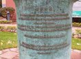 Ansicht Gedenktafel Friedensdenkmal der Berliner … - 1995