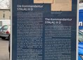 Ansicht Gedenktafel Die Kommandantur STALAG III D - 2020