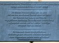 Ansicht Gedenktafel Märzrevolution 1848 - Die erste angegriffene …