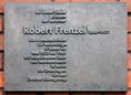 Ansicht Gedenktafel Robert Frenzel