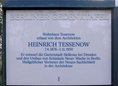 Ansicht Gedenktafel Heinrich Tessenow - 1990