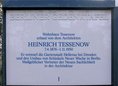 Ansicht Gedenktafel Heinrich Tessenow - 1990
