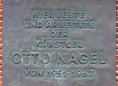 Ansicht Gedenktafel Otto Nagel