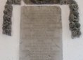 Ansicht Gedenktafel Otto Christoph Freiherr von Sparr