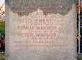Ansicht Gedenktafel Spartakusaufstand