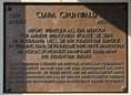 Ansicht Gedenktafel Clara Grunwald