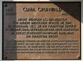 Ansicht Gedenktafel Clara Grunwald