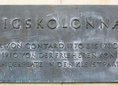 Ansicht Gedenktafel Königskolonnaden