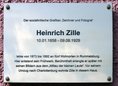 Ansicht Gedenktafel Heinrich Zille - 2010