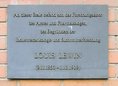 Ansicht Gedenktafel Louis Lewin