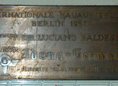 Ansicht Gedenktafel Internationale Bauausstellung Berlin 1957 … - 1957