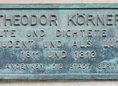 Ansicht Gedenktafel Theodor Körner