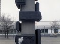 Ansicht Gedenktafel Fischerinsel - 1982