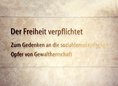 Ansicht Gedenktafel Sozialdemokratische Opfer von … - 1996