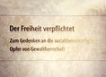 Ansicht Gedenktafel Sozialdemokratische Opfer von … - 1996