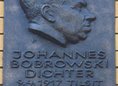 Ansicht Gedenktafel Johannes Bobrowski - 2001