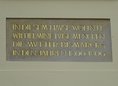 Ansicht Gedenktafel Wilhelmine Louise Mencken