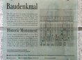Ansicht Gedenktafel Hofbeamtenhaus (Baudenkmal)
