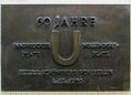 Ansicht Gedenktafel U-Bahn in Schöneberg