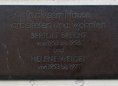 Ansicht Gedenktafel Bertolt Brecht und Helene Weigel - 1978