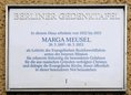 Ansicht Gedenktafel Marga Meusel - 1991