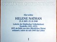 Ansicht Gedenktafel Helene Nathan - 1991