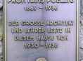 Ansicht Gedenktafel Hans Poelzig