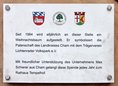 Ansicht Gedenktafel Weihnachtsbaum